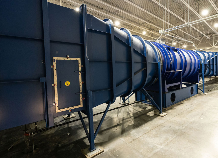 Wind Tunnel Design and Build Engine Test Cell Facility