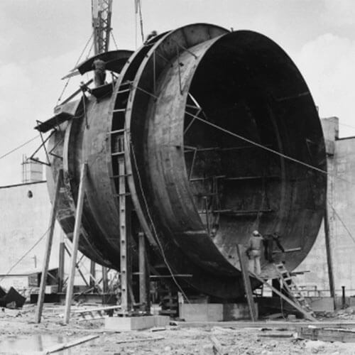 1942-wind-tunnel-construction-begins